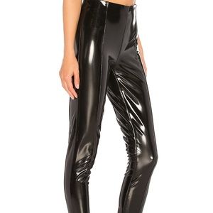 Never worn, black patent BLANKNYC leggings